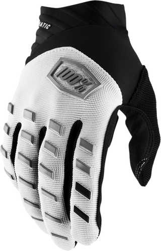 Airmatic Gloves - White - Small - Lutzka's Garage