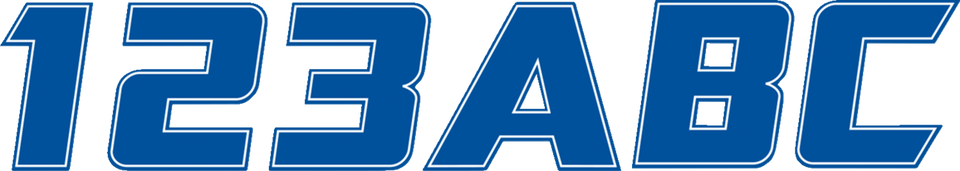 Decal Registration Kit - Blue - Lutzka's Garage