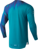Prime Freeze Jersey - Aqua/Navy - Small - Lutzka's Garage