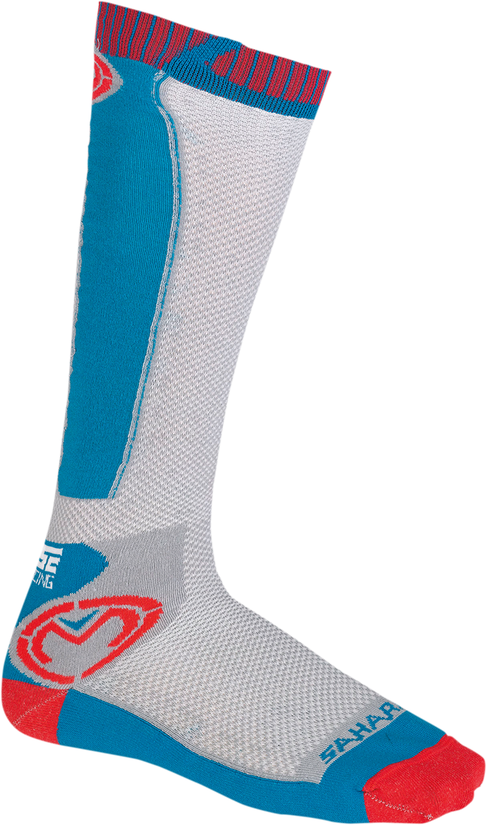 Sahara Socks - Red/White/Blue - Small/Medium - Lutzka's Garage