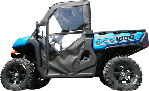 Soft Enclosure - Full - Black - CF Moto UForce 1000 - Lutzka's Garage