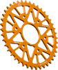Rear Sprocket - Aluminum - 42 Tooth - Orange - KTM/Husqvarna - Lutzka's Garage