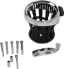 Drink Holder - Perch Mount - Chrome - Lutzka's Garage