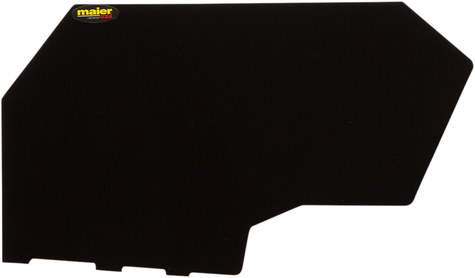 Number Plate - Black - RZR - Lutzka's Garage