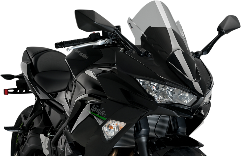 Race Windscreen - 19" - Smoke - Kawasaki