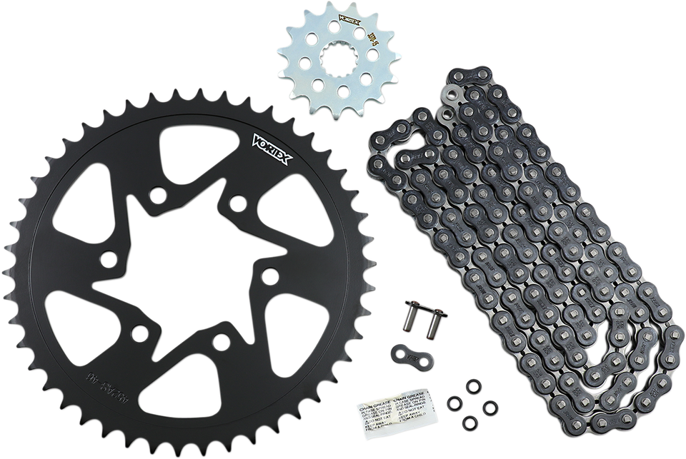 Chain Kit - Black - Kawasaki - Versys 650 - Lutzka's Garage