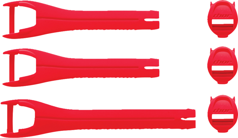 Blitz XR Boots Strap Kit - Red - Lutzka's Garage