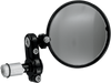 Mirror - Franco/Folded-In - Side View/Bar-End - Round - Black - Lutzka's Garage