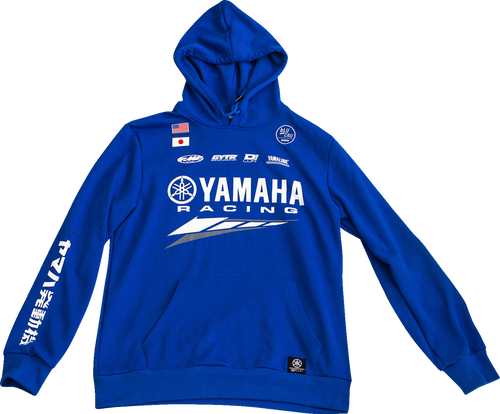 Yamaha Factory Sweatshirt - Blue - Medium - Lutzka's Garage