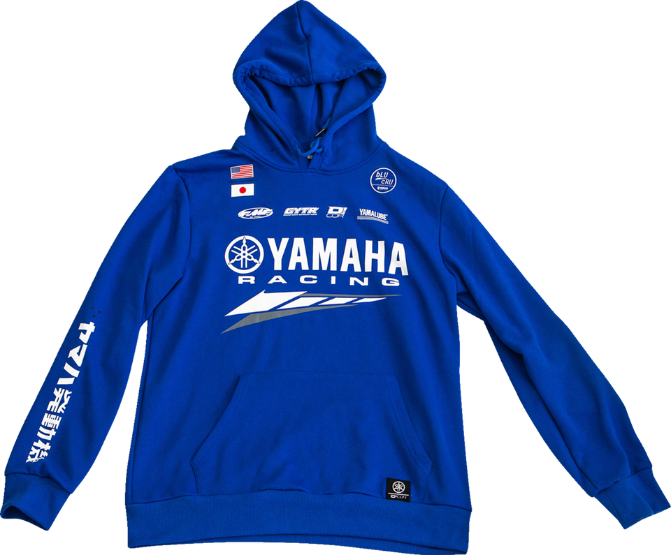 Yamaha Factory Sweatshirt - Blue - XL - Lutzka's Garage