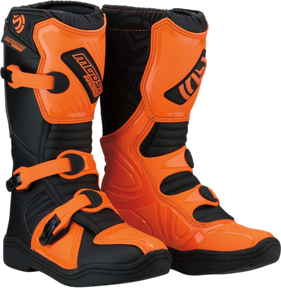 M1.3 Boots - Black/Orange - Size 1 - Lutzka's Garage