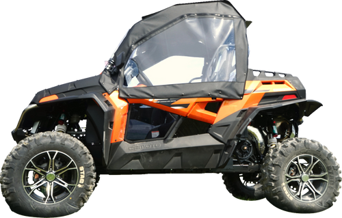 Soft Enclosure - Upper - Black - CF Moto Z-Force 800EX/1000 - Lutzka's Garage