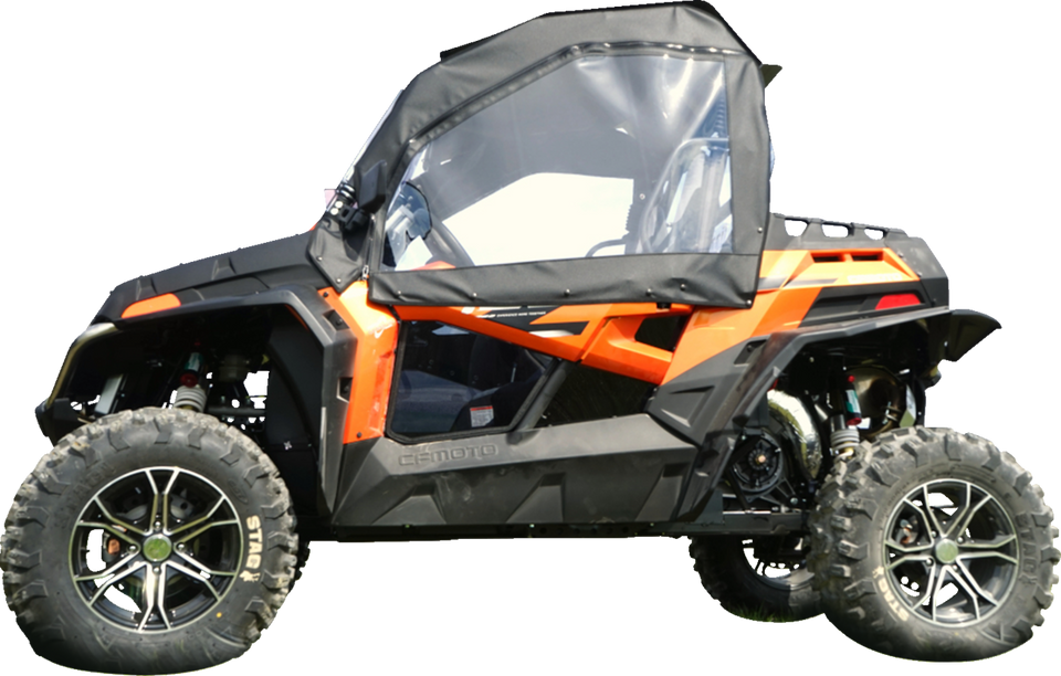 Soft Enclosure - Upper - Black - CF Moto Z-Force 800EX/1000 - Lutzka's Garage