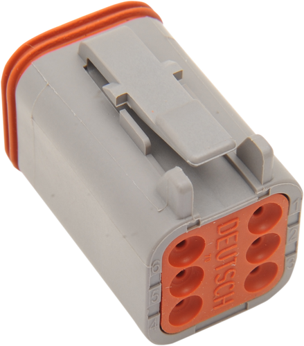 Deutsch Plug - 6 Pin - Gray - Lutzka's Garage