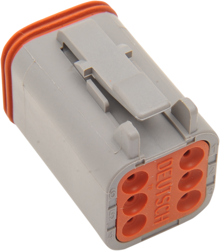 Deutsch Plug - 6 Pin - Gray - Lutzka's Garage