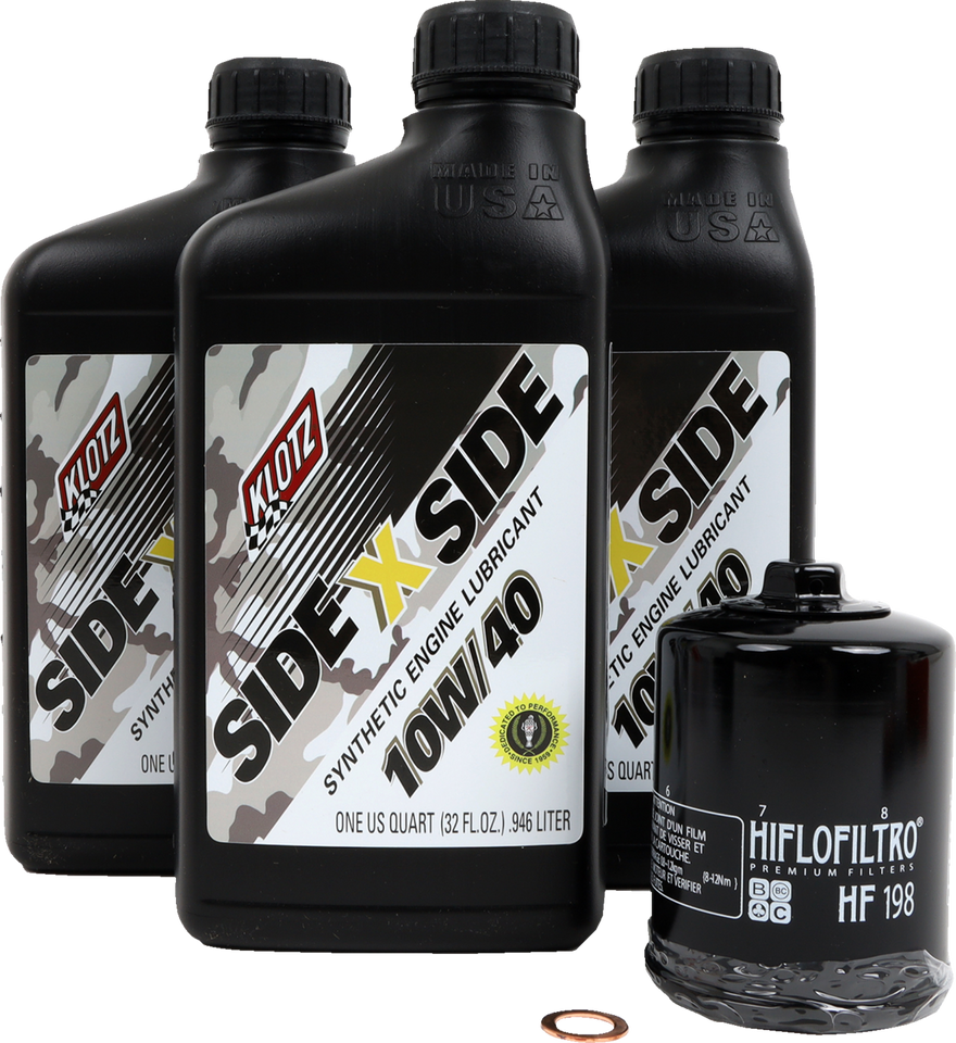 Oil Change Kit - Polaris - 10W/40