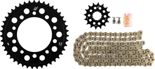 Aluminum Race Chain and Sprocket Kit - Yamaha YZF-R1 - 15-23