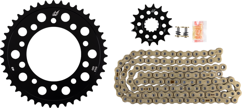 Aluminum Race Chain and Sprocket Kit - Yamaha YZF-R1 - 15-23