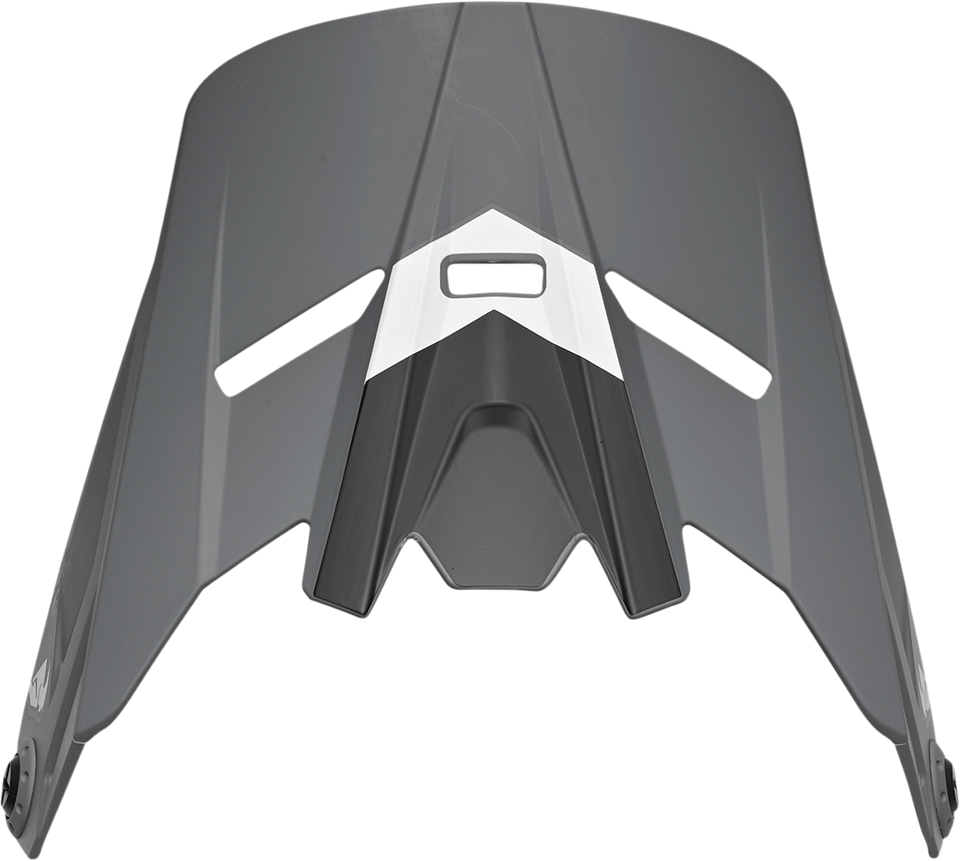 Youth Sector Visor Kit - Chev - Gray/Black - Lutzka's Garage