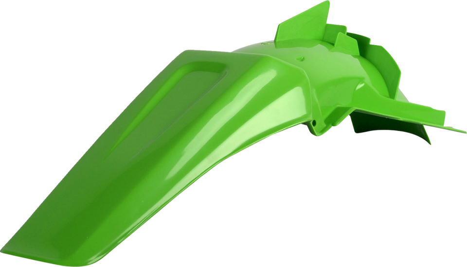 Fender - Rear - Green - KX 125/250 - Lutzka's Garage