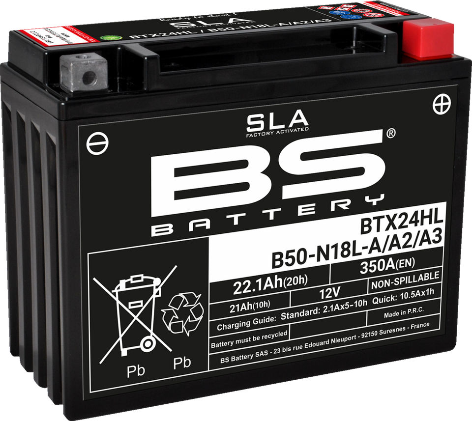 Battery - BTX24HL (YTX)