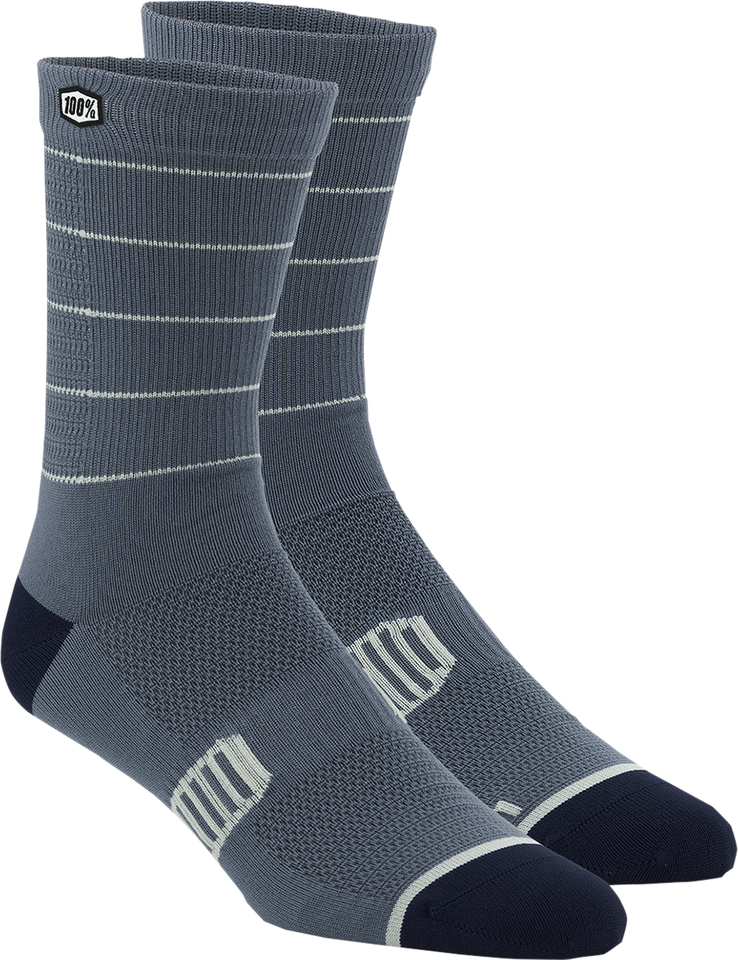 Advocate Socks - Slate/Navy - Small/Medium - Lutzka's Garage