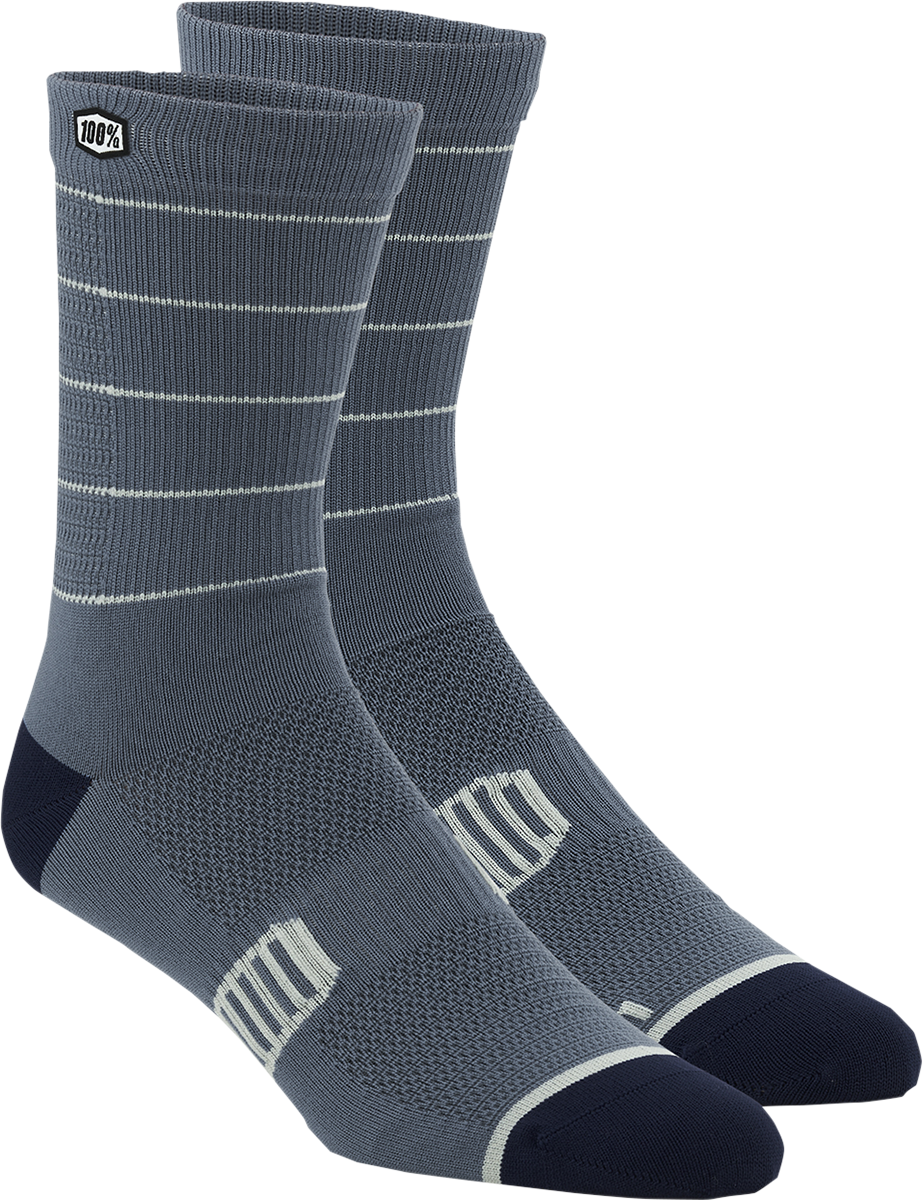 Advocate Socks - Slate/Navy - Small/Medium - Lutzka's Garage