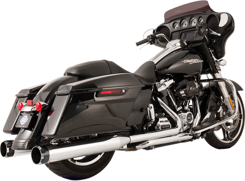 El Dorado Dual Exhaust System - Chrome - Black Thruster - Lutzka's Garage