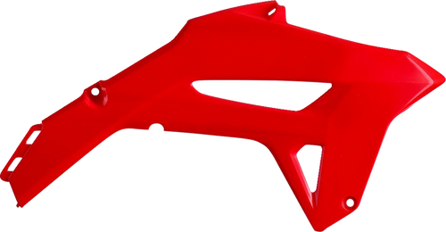 Radiator Cover - Red - CRF 450R - Lutzka's Garage