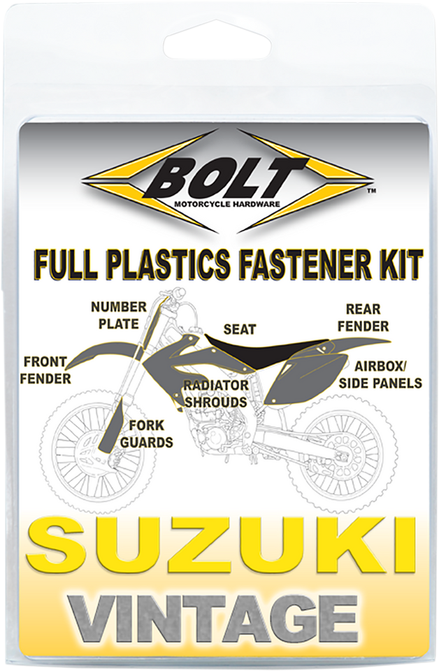 Body Work Fastener Kit - Suzuki