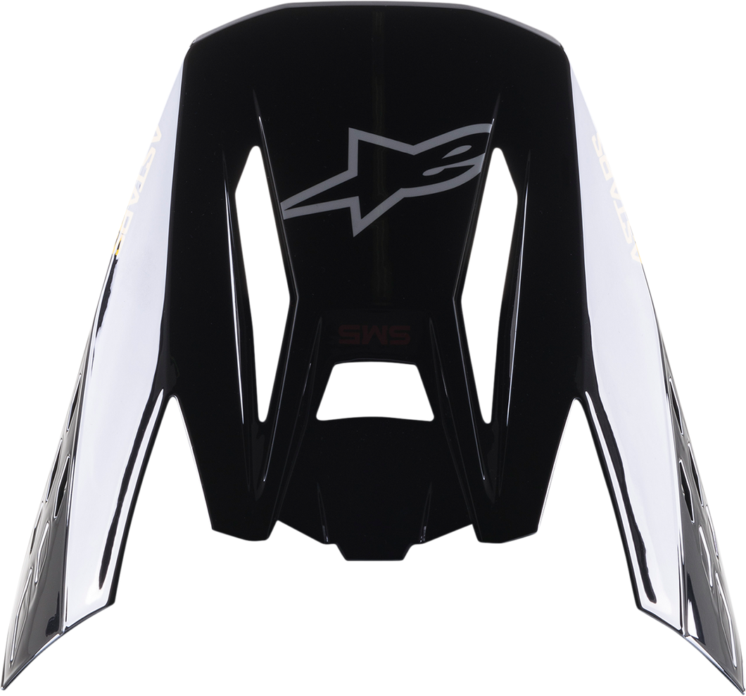 SM5 Visor - Venture - Black/Bordeaux/Yellow - Lutzka's Garage