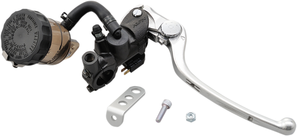 Master Cylinder - Radial - 19 mm - Black/Silver - Smoke Reservoir - Lutzka's Garage