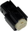 Molex MX 150 Connector - 6 Pin Female - Black - Lutzka's Garage