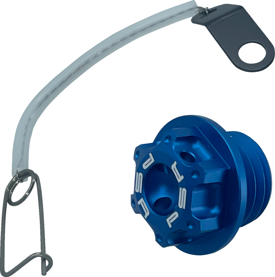 Oil Cap Kit - Blue - M20 x 2.5 - Ducati/Honda/Husqvarna/Kawasaki/Suzuki/Triumph/Yamaha - Lutzka's Garage