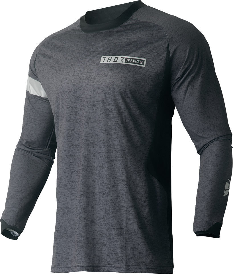 Range Jersey - Black/Gray - Small - Lutzka's Garage
