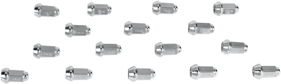 Lug Nut - Chrome - 10 mm - Lutzka's Garage