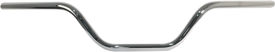 Handlebar - Flat Track - #24 - Chrome - Lutzka's Garage