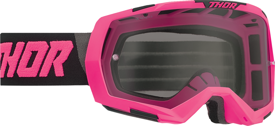 Regiment Goggles - Flo Pink/Black - Smoke - Lutzka's Garage