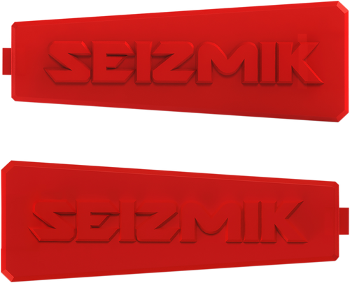 Color Inserts - Strike Mirror - Red - Pair - Lutzka's Garage