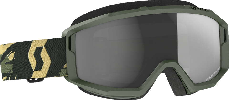 Primal Sand Dust Goggles - Camo Khaki - Dark Gray - Lutzka's Garage