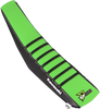 Seat Cover - Black/Green - KX 03-08 - Lutzka's Garage
