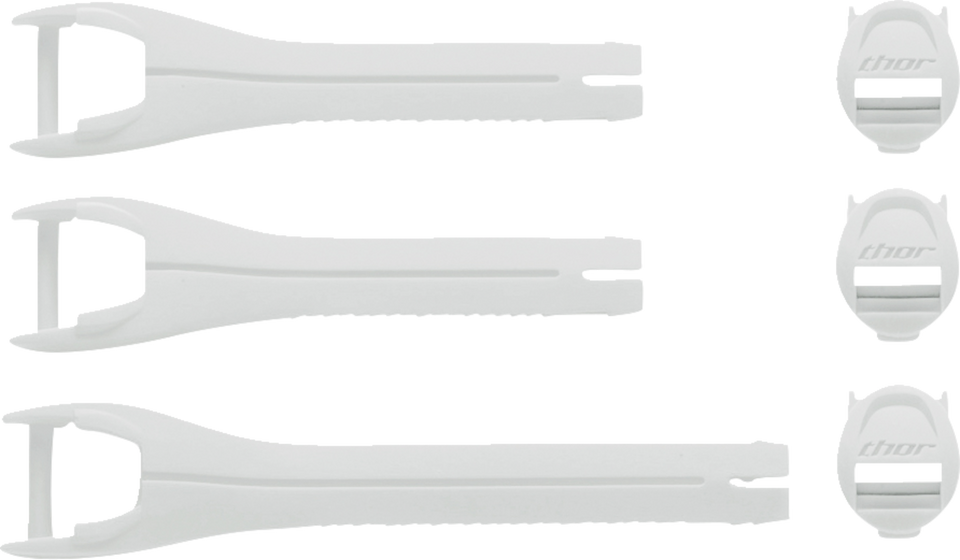 Blitz XR Boots Strap Kit - White - Lutzka's Garage