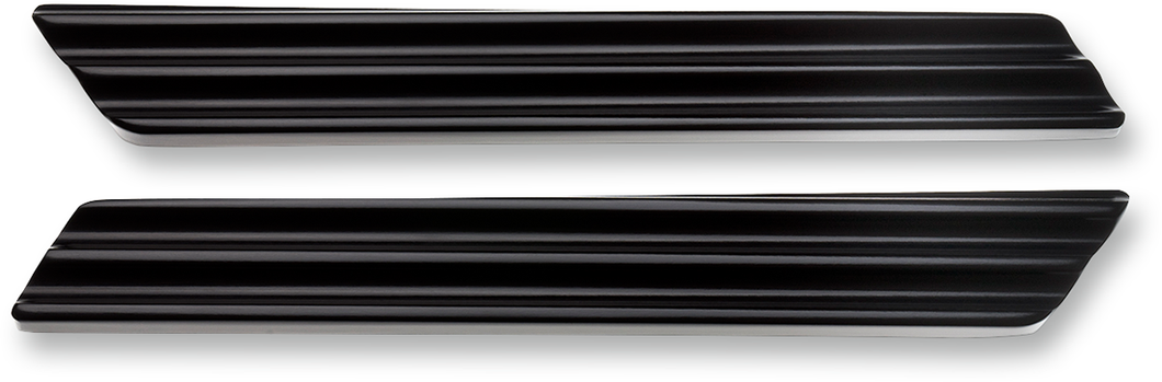 Saddlebag Latch Inserts - Black - Lutzka's Garage