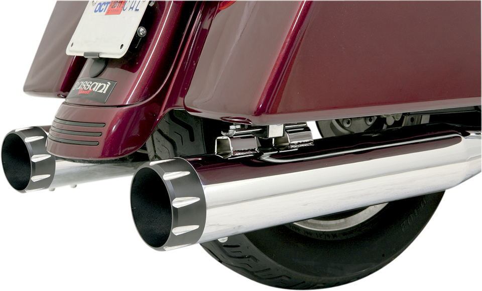 4" End Cap - Black - Bevel - Lutzka's Garage