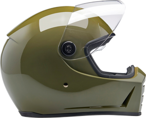Lane Splitter Helmet - Gloss Olive Green - Small - Lutzka's Garage