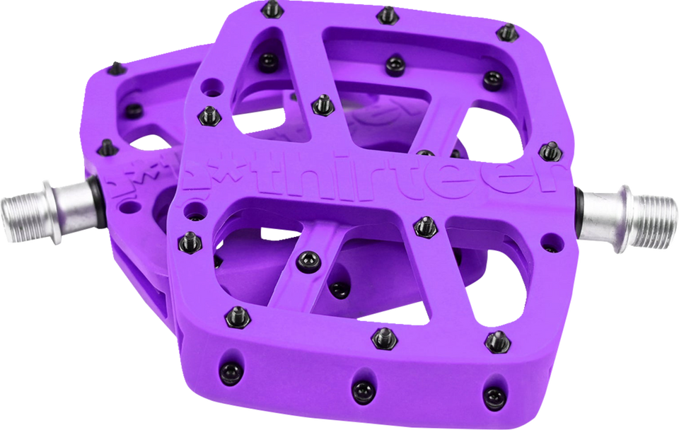 Base Pedals - Flat - Eggplant