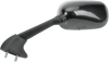 Mirror - Side View - Black/Carbon Fiber - Rectangle - Left - Yamaha