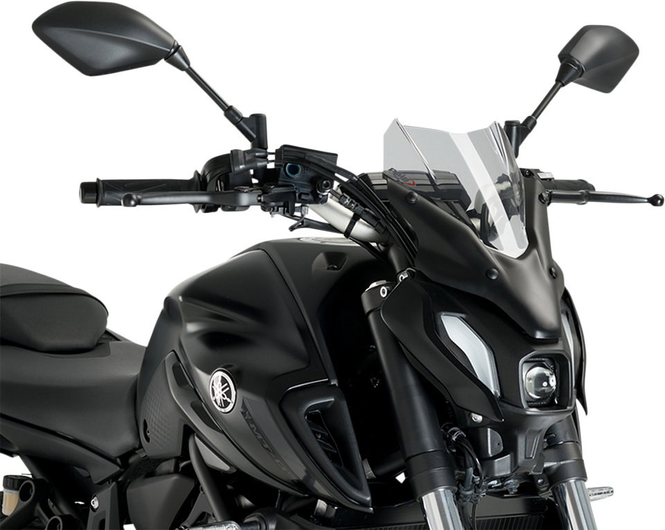 New Generation Windscreen - 12-1/2" - Smoke - MT-07