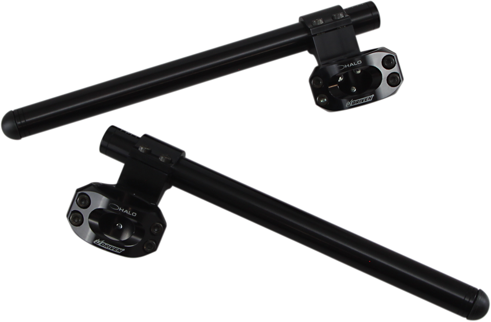 Handlebar - Clip-On - Halo - Riser - 41 mm - Black - Lutzka's Garage