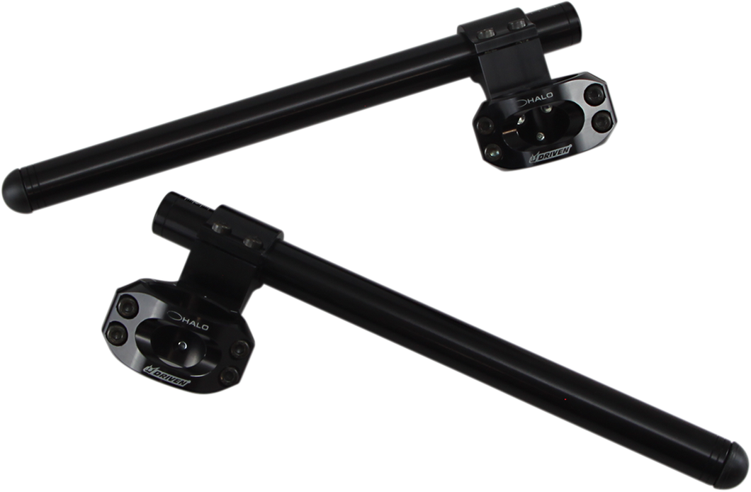 Handlebar - Clip-On - Halo - Riser - 41 mm - Black - Lutzka's Garage